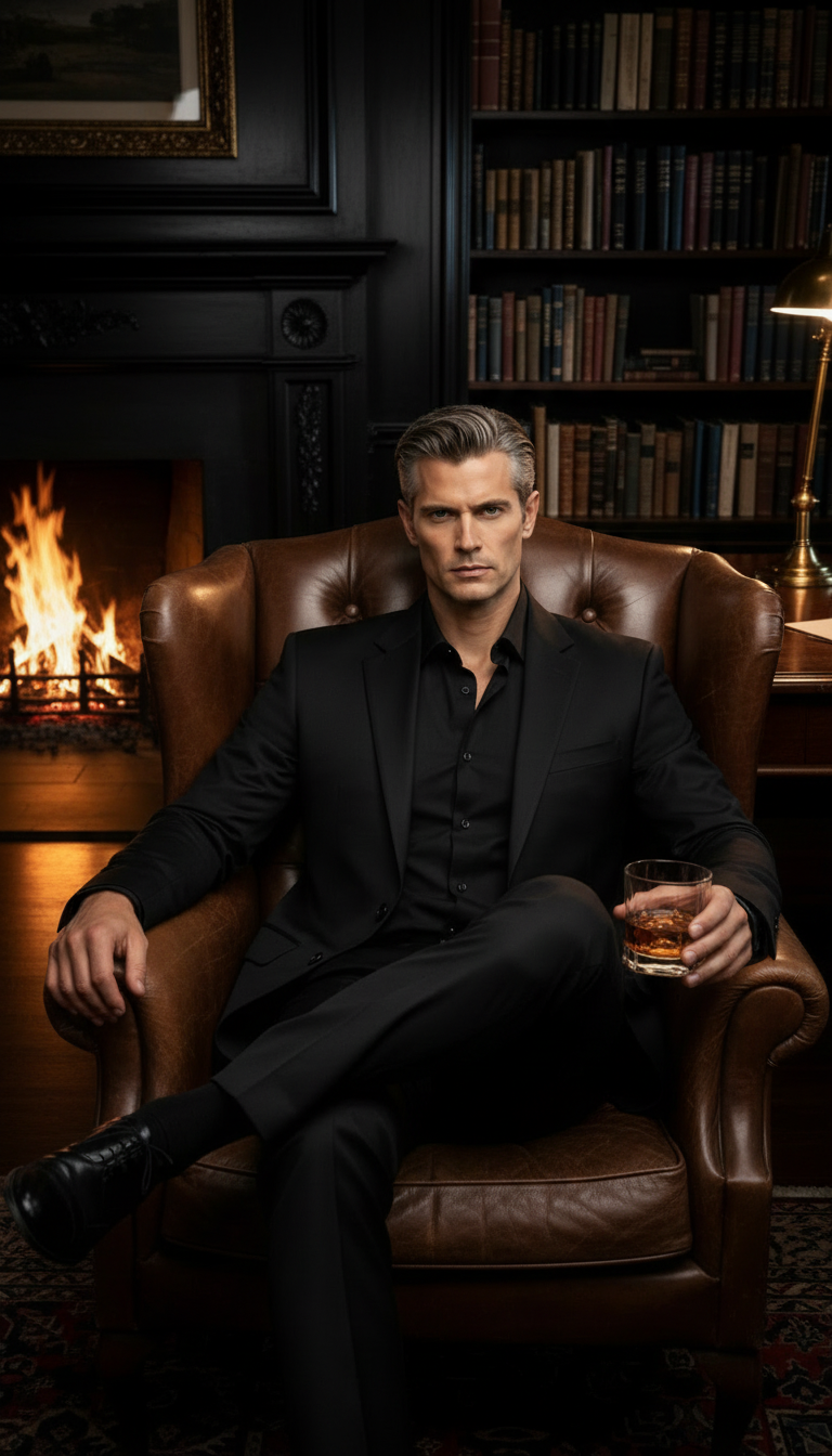 Victor Reyne — Dramance dark romance character, gothic D/s model
